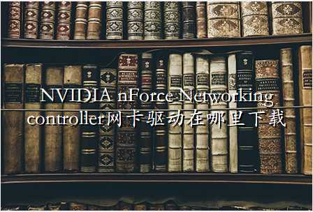 NVIDIA nForce Networking controller网卡驱动在哪里下载
